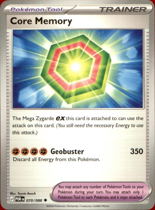 Core Memory 070/088 Uncommon Perfect Order NM/M