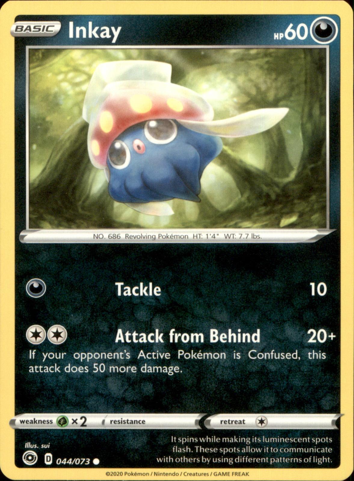 Inkay 044/073 Common Champion's Path NM/M