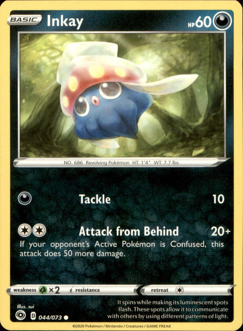 Inkay 044/073 Common Champion's Path NM/M