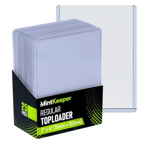 MintKeeper 3"x4" Regular Toploaders