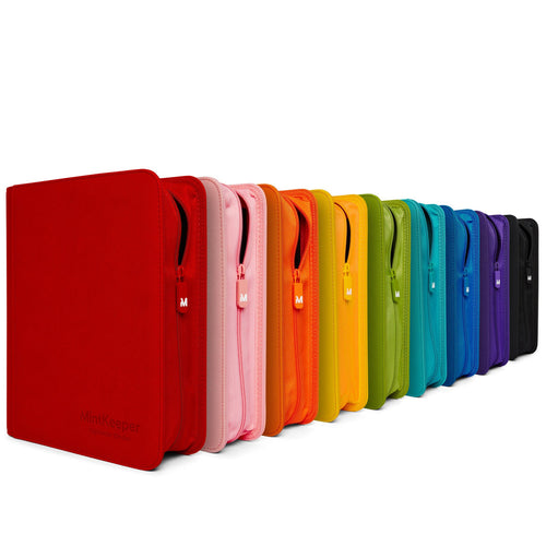 MintKeeper - 4 Pocket Premium Zip Trading Card Binder