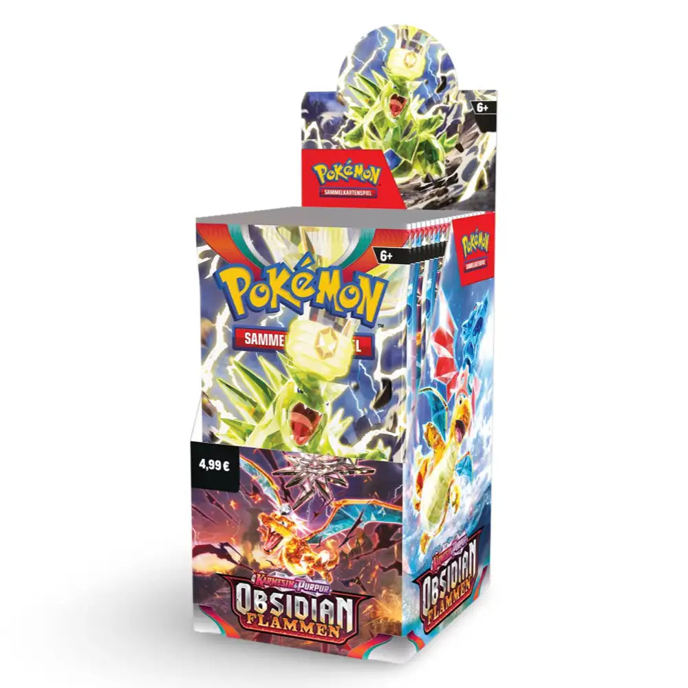 Pokemon Scarlet & Violet Obsidian Flames Booster Display (18)