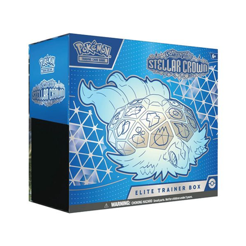 Pokemon TCG: Scarlet & Violet 7 - Stellar Crown - Elite Trainer Box