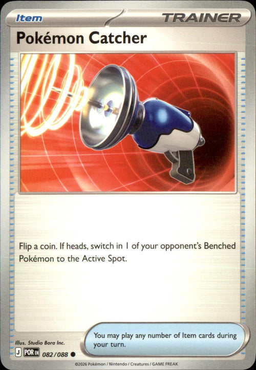 Pokemon Catcher 082/088 Common Perfect Order NM/M