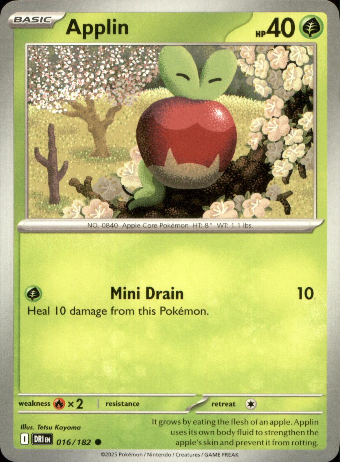 Applin 016/182 Common Destined Rivals NM/M