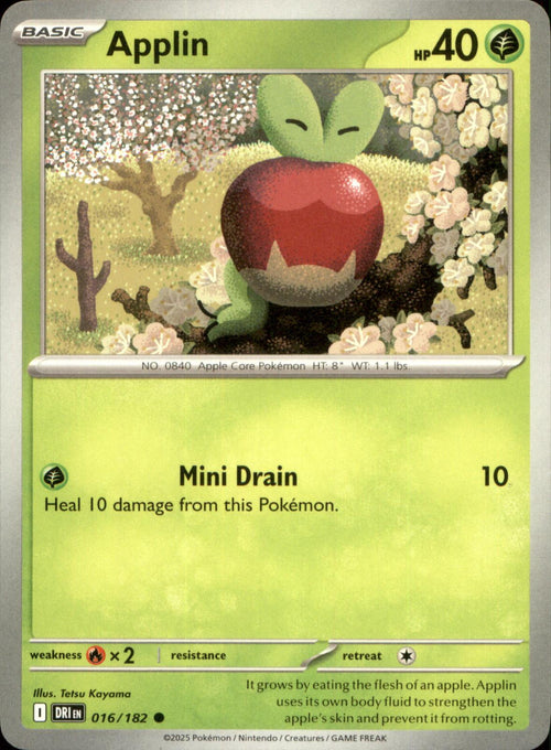 Applin 016/182 Common Destined Rivals NM/M