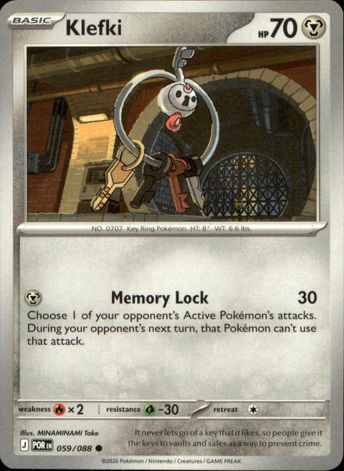 Klefki 059/088 Common Perfect Order NM/M
