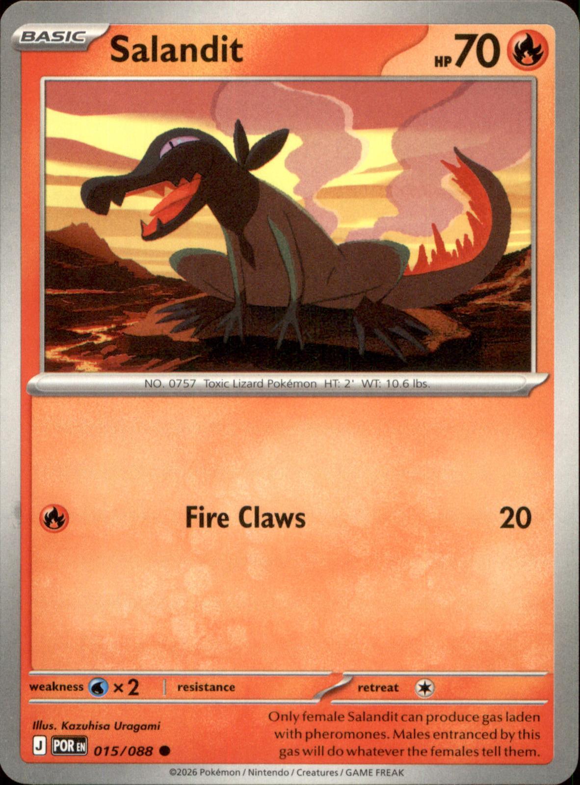 Salandit 015/088 Common Perfect Order NM/M